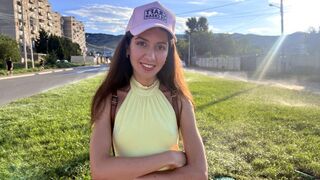 Public Agent - Cutie agreed to public sex in the mountains Cream-pie