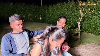 Cream-pie slut ki chudai aur muh me land dal kar chuswaya aur chut chat kar chudai kiya