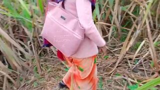 village bhabhi hammered in sugarcane (Doggy Style Twat Fucking Sex tape)