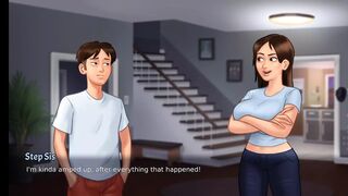 Step Sis And Step Bro - Horny Step Sis Wants Large penis - Animated Porn