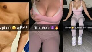 Gym Instructor Stretches Out Wifey and Makes Her Cheat on Her Boy On Snapchat