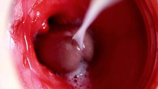 CAM INSIDE TWAT: POWERFULL SPUNK IN VAGINA! BEST Internal ASMR in 4K MORE SPUNK
