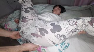 My Horny Stepmom Wants Me to Jizz Inside Her Huge Hairy Cunt. Hairy Vagina Close up