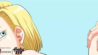 ANIME MOVIE ANDROID 18 DRAGON BALL Z