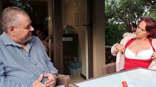 Homemade Cuck-old Hubby Watches Wifey Fuck Stranger Unprotected in Hotel Room.
