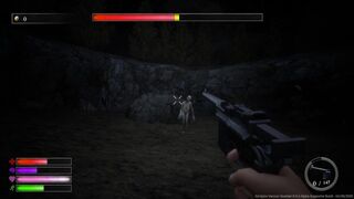 ghost with massive titties chasing me in cave