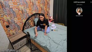 She Turned off Tiktok to Open Her Rear-end - SELF PERSPECTIVE Anal Time