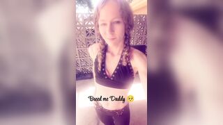 Cheating Breed Skank Ex-wife Poked On Snapchat