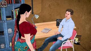 Desi Indian Bhabhi's boy rammed the stunning cute doctor