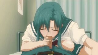 Blue Haired Whore Likes Getting Hammered by Large Dick