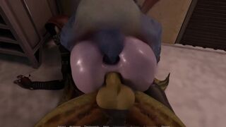 Step Sister Spies On Her Step Mom Getting Boned By two Alien Penises