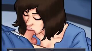 Fucking a stranger lady and sperm inside her