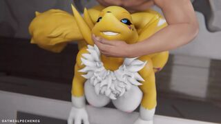 Alluring Furry Digimon Fucking - Mix of