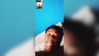Horny stepmama masturbating on film call