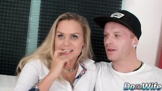 Cuckolding Wifey Barra Brass Booty Hammered and Creampied by a Dark Dude