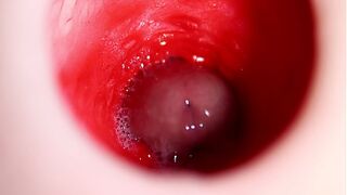 FILLED THE CAM WITH SPUNK! THE BEST INTERNAL CUM-SHOT IN THE ANAL!!! 4K