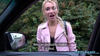 Public Agent - cheating cream-pie for GF in need