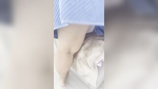 Booty and cunt massage ended with attractive cream-pie in twat