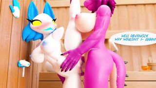 Susie nailed hard by Tasque manager in the sauna